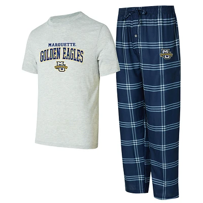 Men's Concepts Sport Marquette Golden Eagles Top & Pants Sleep Set