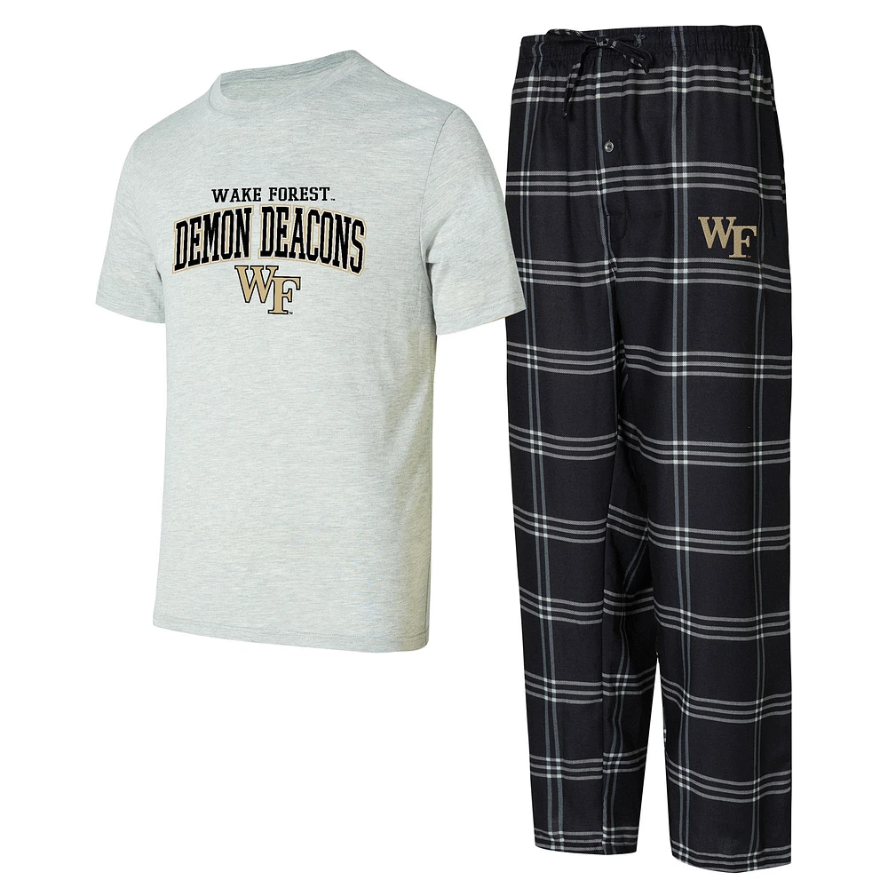 Men's Concepts Sport Wake Forest Demon Deacons Top & Pants Sleep Set