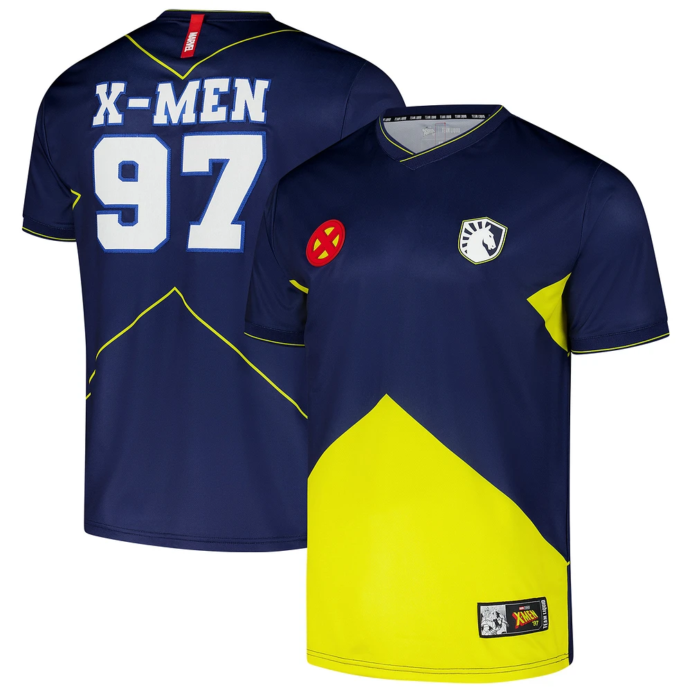 Unisex Team Liquid x Marvel Navy X-Men '97 Soccer Jersey
