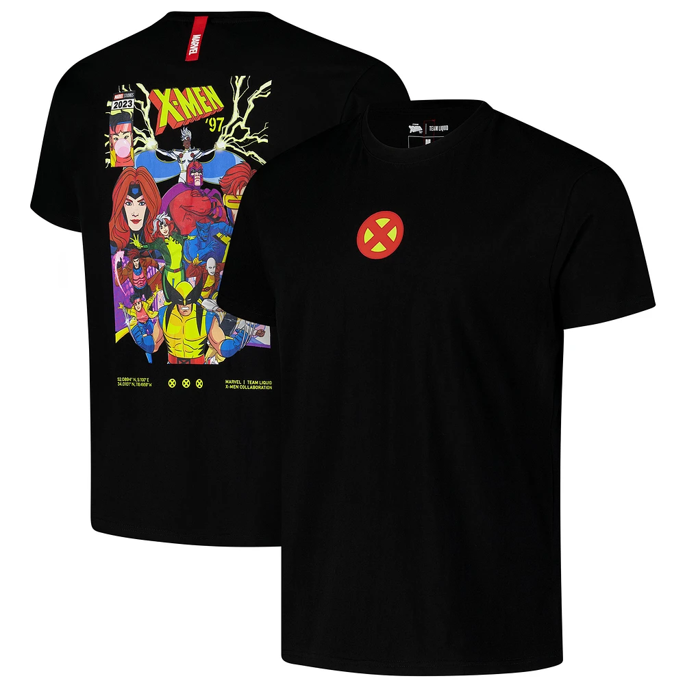 Unisex Team Liquid x Marvel Black X-Men '97 Cover T-Shirt