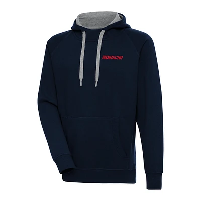 Men's Antigua Navy NASCAR Patriotic Victory Pullover Hoodie