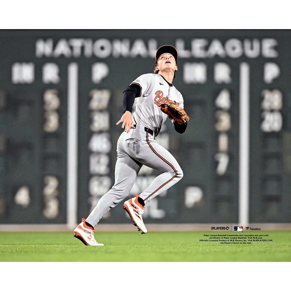 Jackson Holliday Baltimore Orioles Unsigned Fielding Photograph