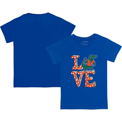 Youth Tiny Turnip Royal Florida Gators Love T-Shirt
