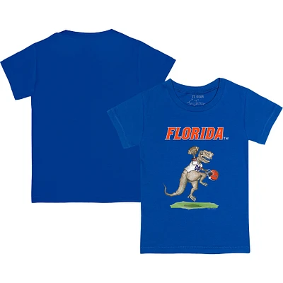Youth Tiny Turnip Royal Florida Gators T-Rex T-Shirt