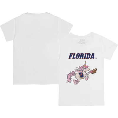 Youth Tiny Turnip White Florida Gators Unicorn T-Shirt