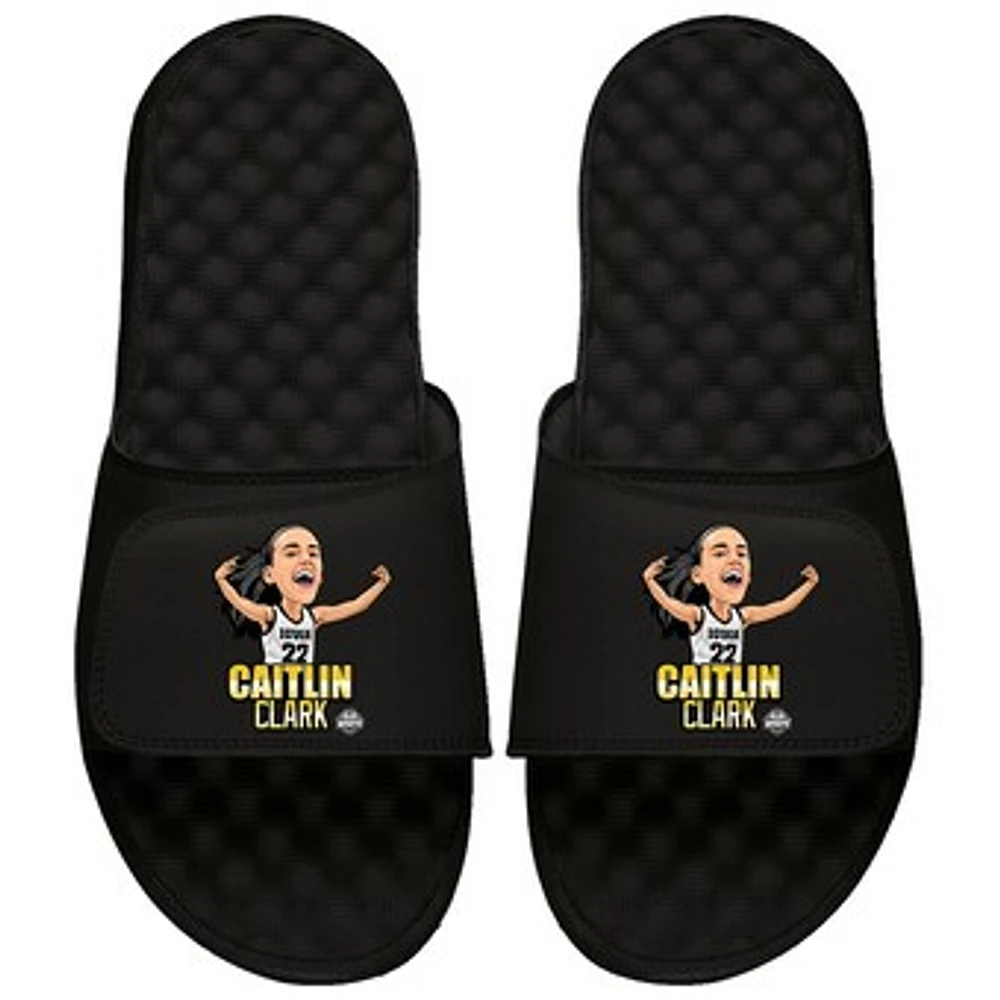 Unisex ISlide Caitlin Clark Iowa Hawkeyes Caricature Graphic Slide Sandals