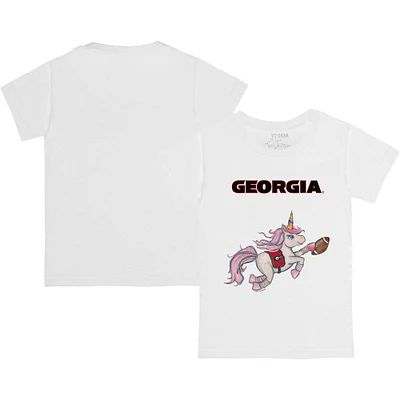 Toddler Tiny Turnip Georgia Bulldogs Unicorn T-Shirt