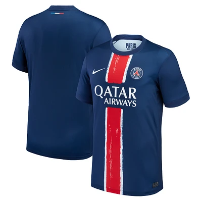 Youth Nike Navy Paris Saint-Germain 2024/25 Home Replica Jersey