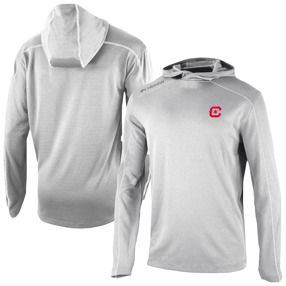 Men's Columbia Gray Chicago Fire Omni-Wick Shotgun Pullover Hoodie