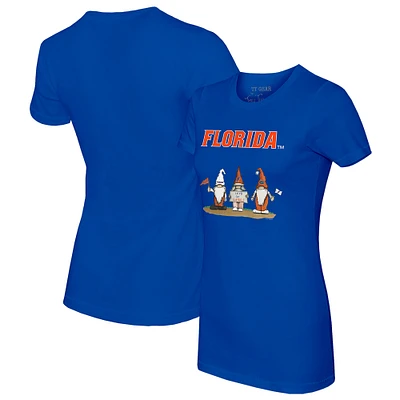 Women's Tiny Turnip Royal Florida Gators Gnomes T-Shirt