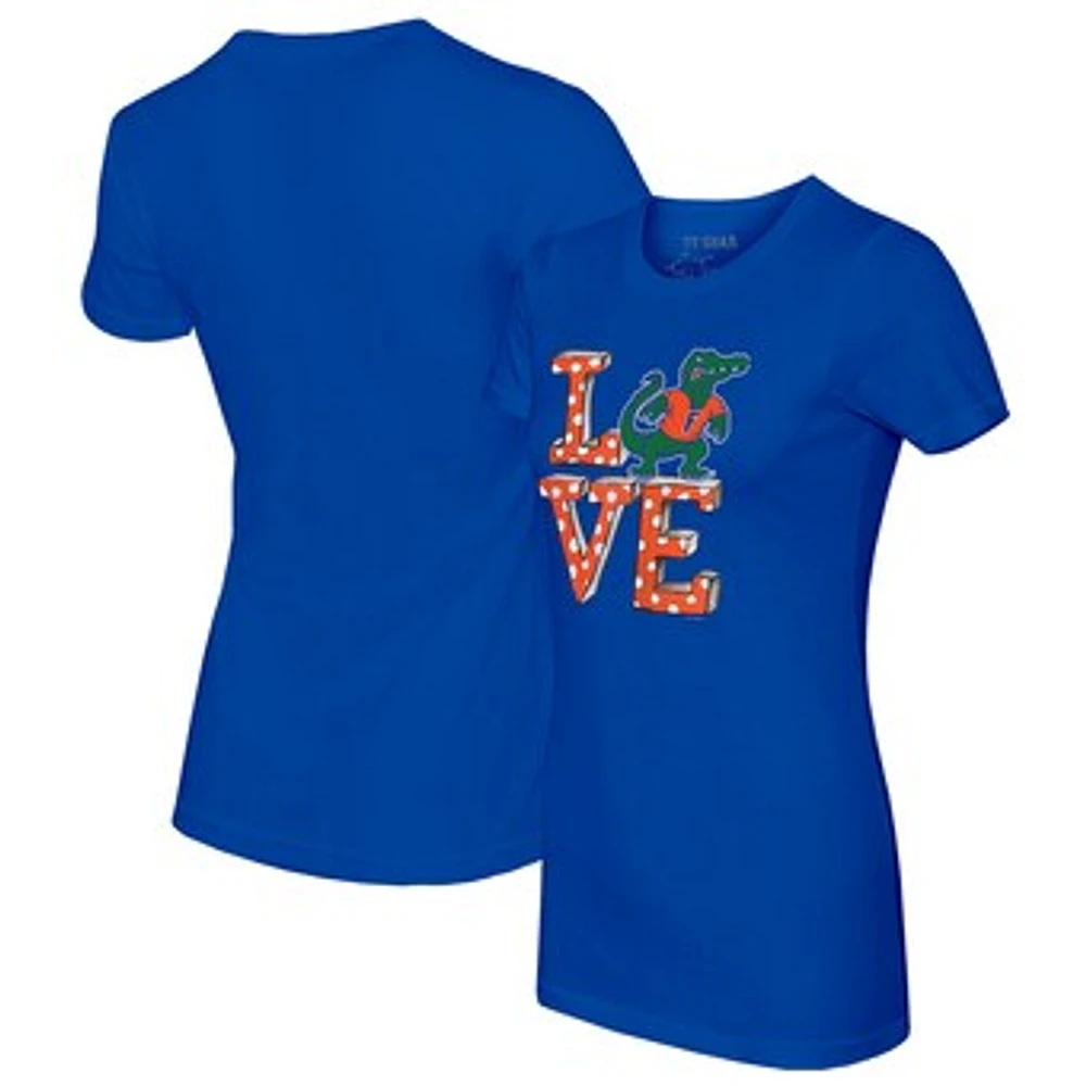 Women's Tiny Turnip Royal Florida Gators Love T-Shirt