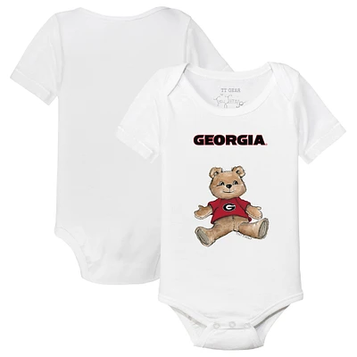 Infant Tiny Turnip Georgia Bulldogs Teddy Bodysuit