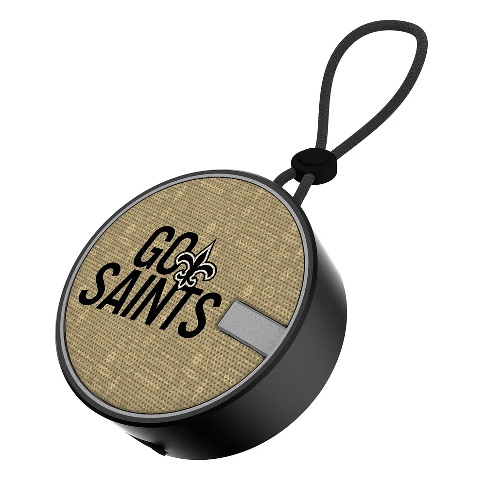 Keyscaper New Orleans Saints Bluetooth IPX7 Waterproof Speaker