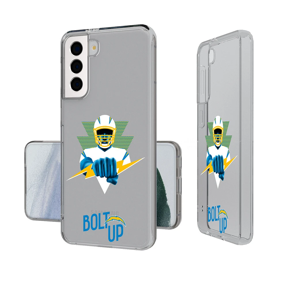 Keyscaper Los Angeles Chargers Galaxy Clear Case