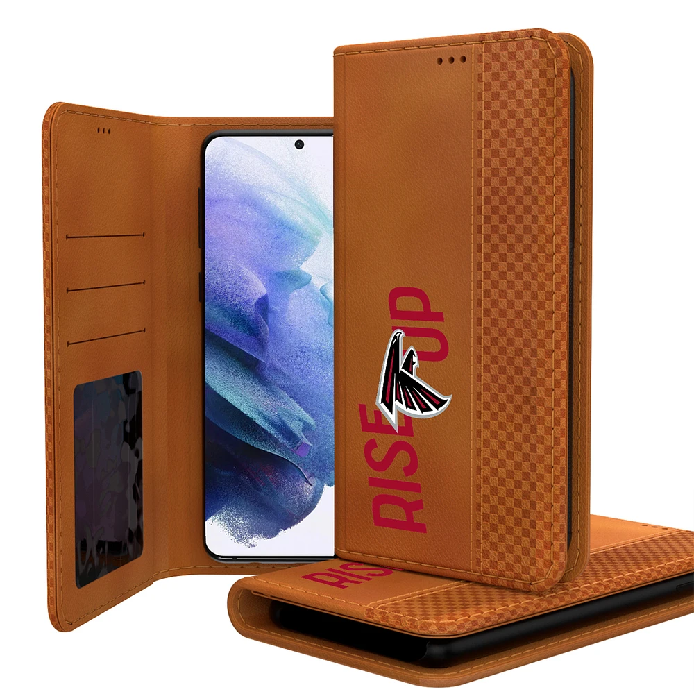 Keyscaper Brown Atlanta Falcons Galaxy Folio Case
