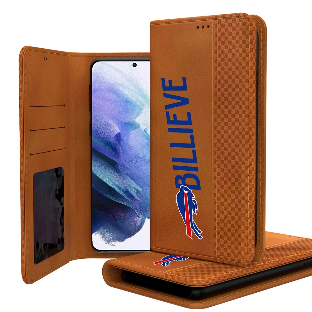 Keyscaper Brown Buffalo Bills Galaxy Folio Case