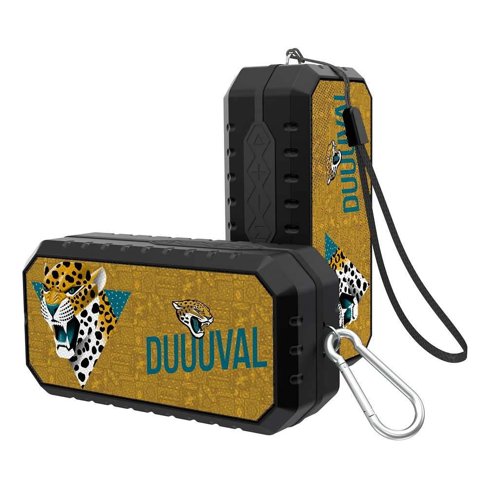Keyscaper Black Jacksonville Jaguars Water Resistant Bluetooth Speaker