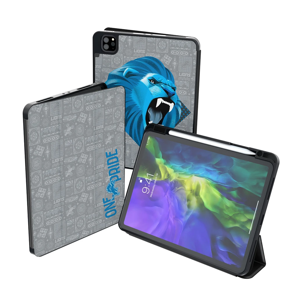 Keyscaper Black Detroit Lions iPad Tablet Case