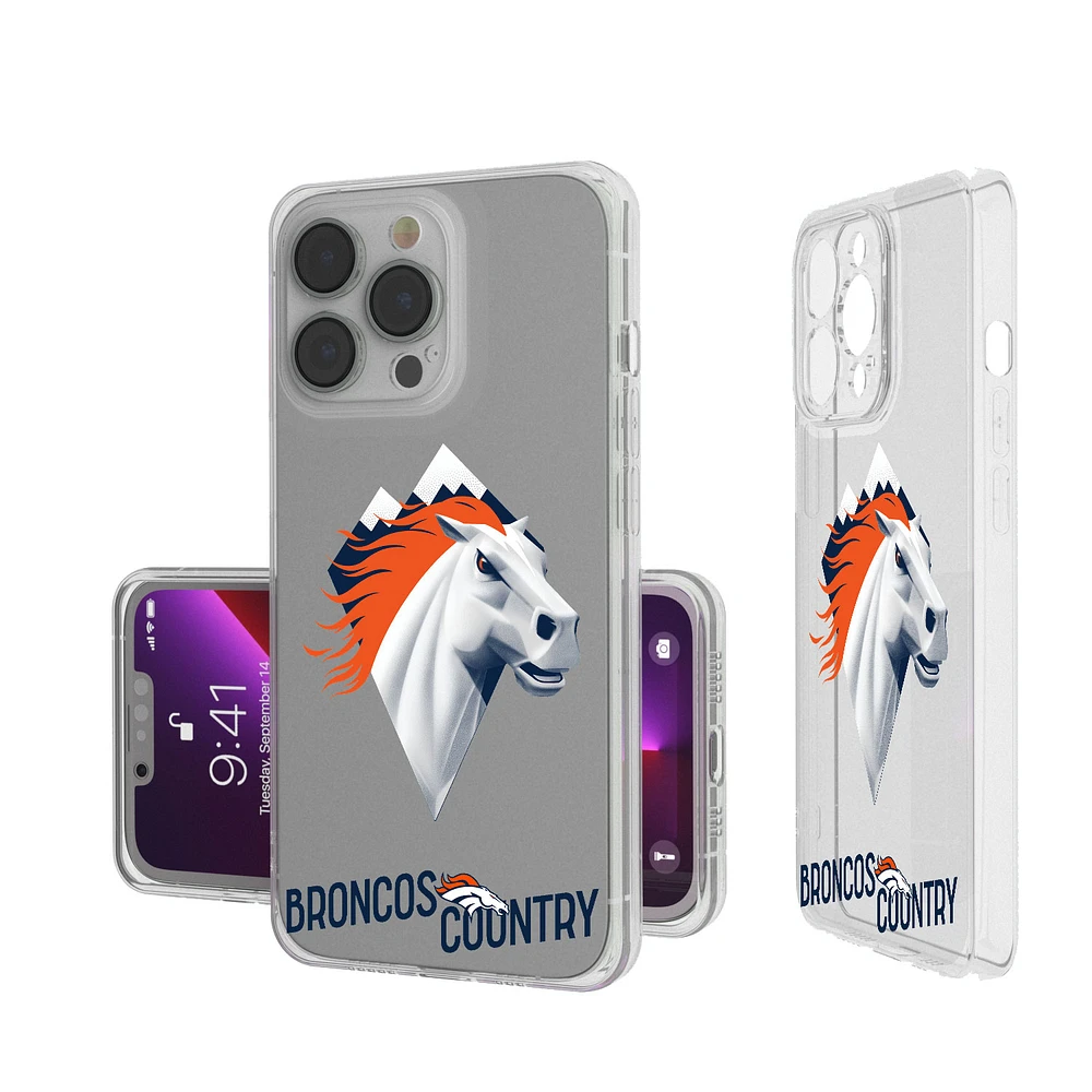 Keyscaper Denver Broncos iPhone Clear Case