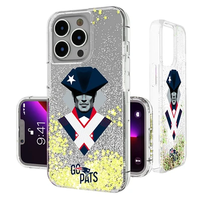 Keyscaper New England Patriots iPhone Glitter Case