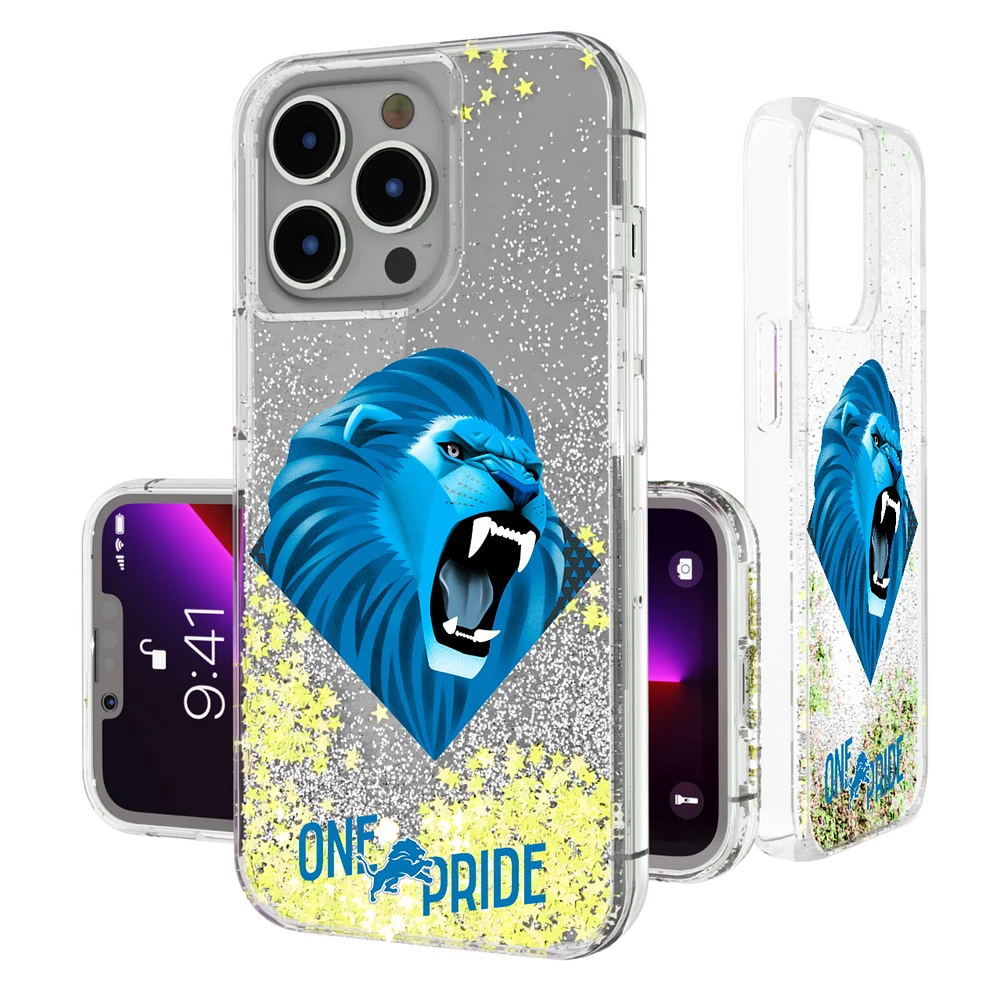 Keyscaper Detroit Lions iPhone Glitter Case