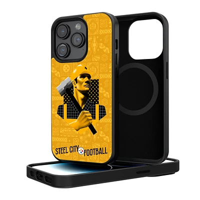 Keyscaper Pittsburgh Steelers iPhone Magnetic Bump Case