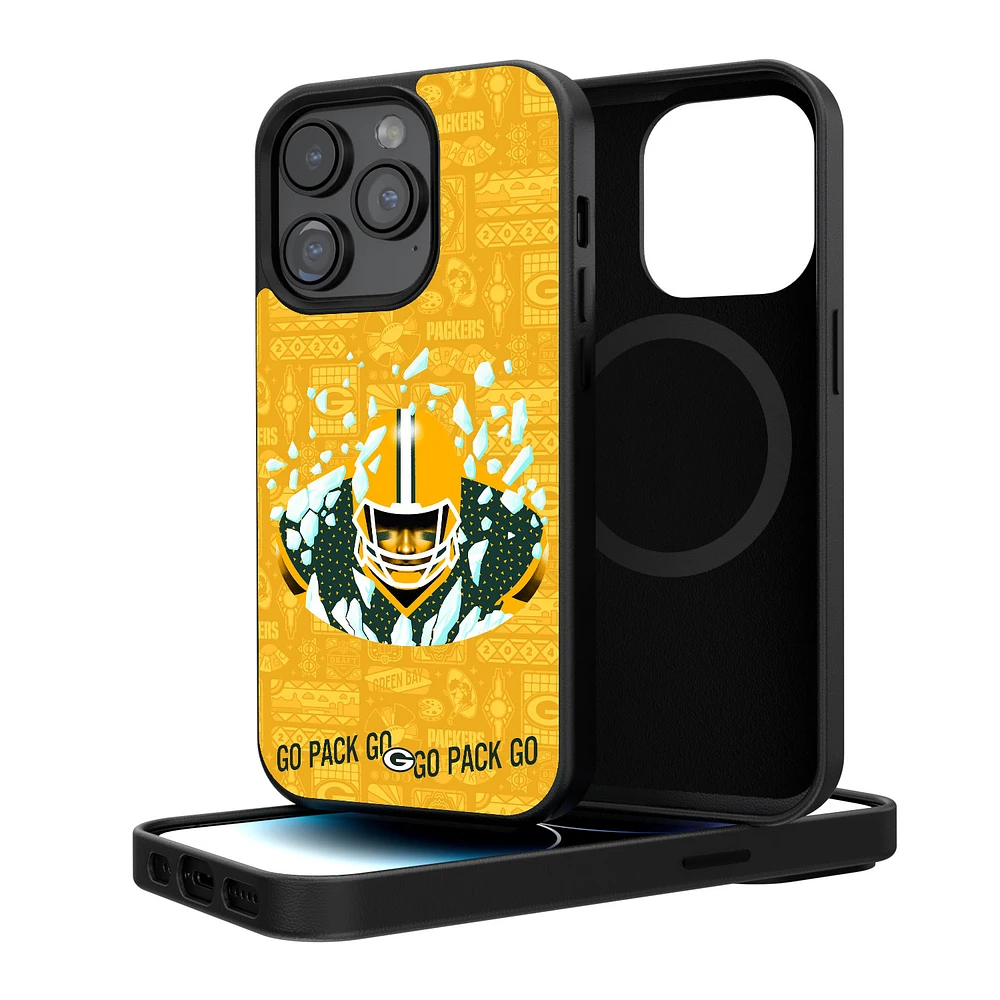 Keyscaper Green Bay Packers iPhone Magnetic Bump Case