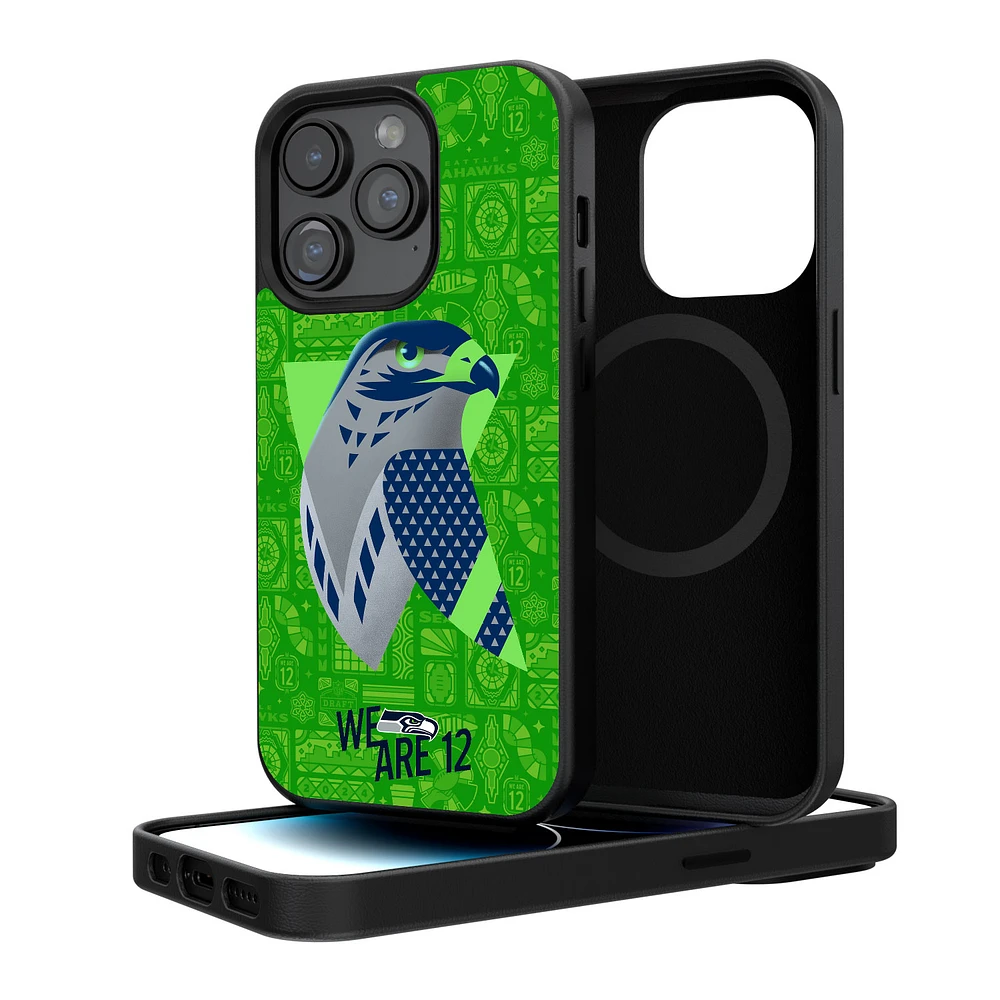 Keyscaper Seattle Seahawks iPhone Magnetic Bump Case
