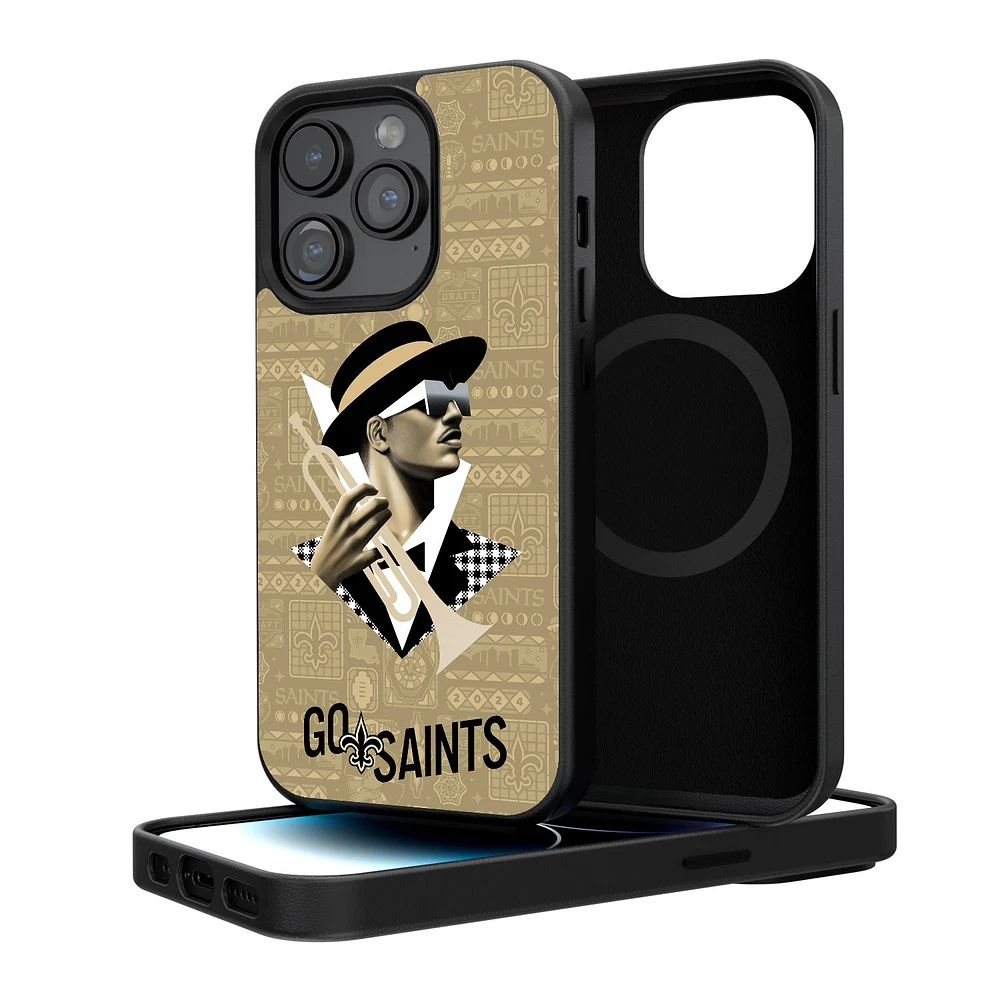 Keyscaper New Orleans Saints iPhone Magnetic Bump Case