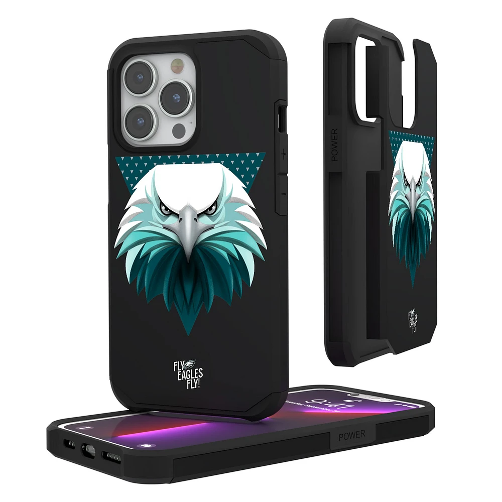 Keyscaper Black Philadelphia Eagles iPhone Rugged Case