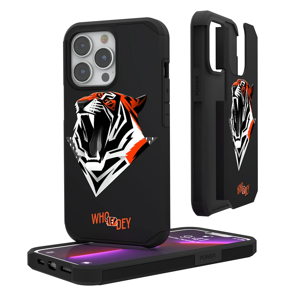 Keyscaper Black Cincinnati Bengals iPhone Rugged Case