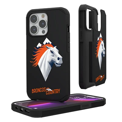 Keyscaper Black Denver Broncos iPhone Rugged Case