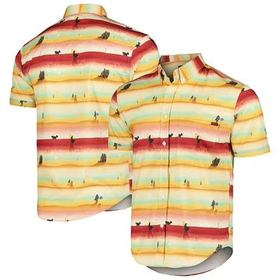 Unisex RSVLTS Cream Star Wars Layers KUNUFLEX Button-Down Shirt