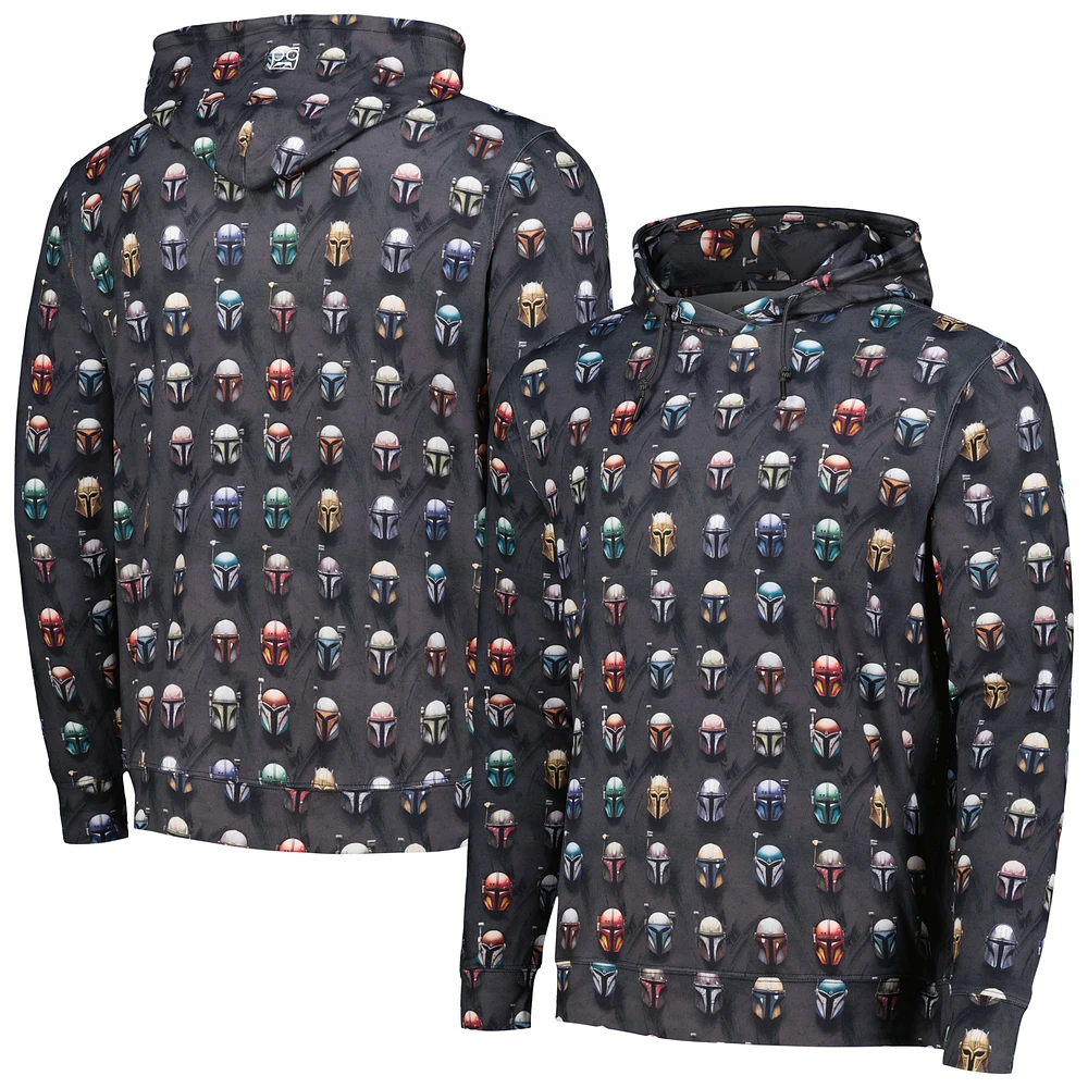 Unisex RSVLTS Charcoal Star Wars Mandalorian This is the Way Performance Pullover Hoodie
