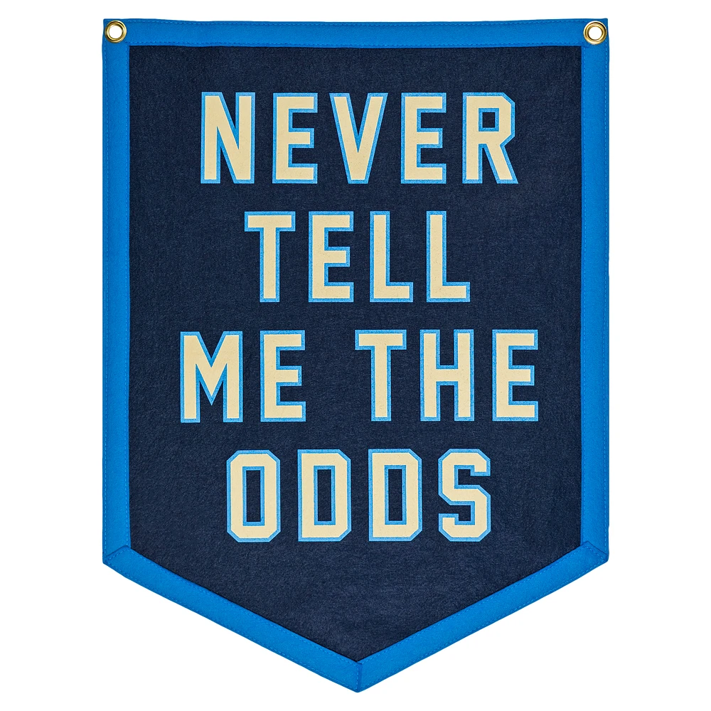 Star Wars Never Tell Me The Odds Camp Flag