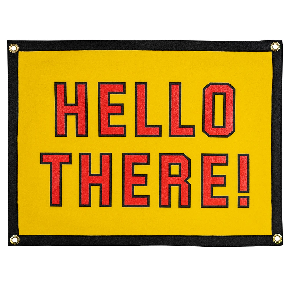 Star Wars Hello There! Camp Flag