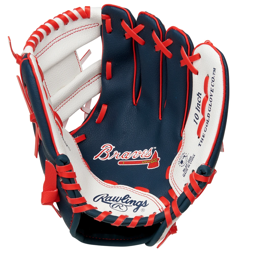 Atlanta Braves Rawlings 10" Team Logo Glove