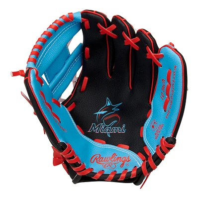 Miami Marlins Rawlings 10" Team Logo Glove