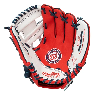 Washington Nationals Rawlings 10" Team Logo Glove