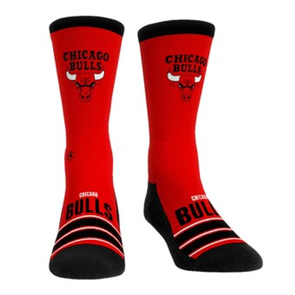 Unisex Rock Em Socks Chicago Bulls Gametime Stripe Crew
