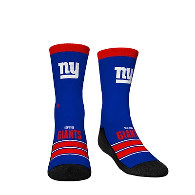 Youth Rock Em Socks New York Giants Gametime Stripe Crew Socks