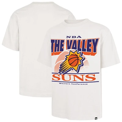 Men's '47 White Phoenix Suns City Edition Shifty Foundation T-Shirt