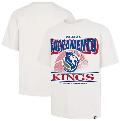 Men's '47 White Sacramento Kings City Edition Shifty Foundation T-Shirt