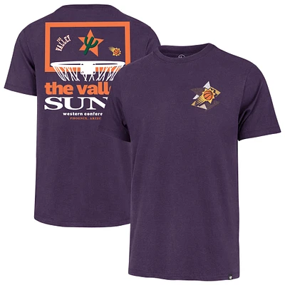 Men's '47 Purple Phoenix Suns City Edition Backboard T-Shirt