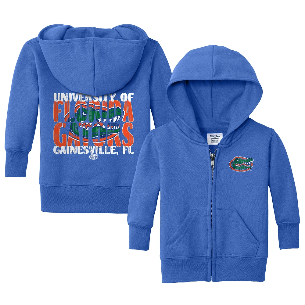 Newborn & Infant Chad Jake Royal Florida Gators Hyperlocal Full-Zip Hoodie