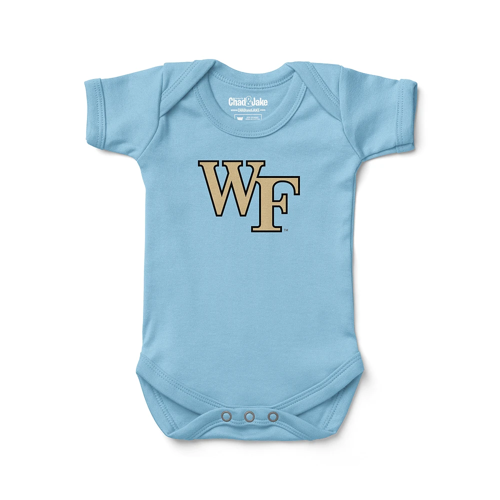 Infant Chad & Jake Light Blue Wake Forest Demon Deacons Mascot Bodysuit
