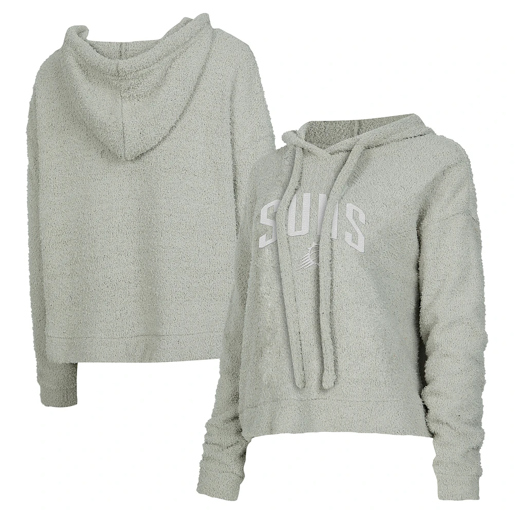 Women's Concepts Sport Gray Phoenix Suns Ventura Comfy Pullover Hoodie