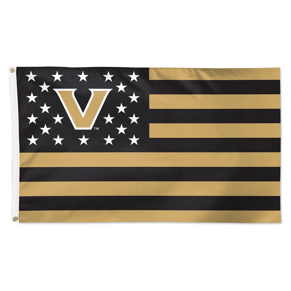 WinCraft Vanderbilt Commodores 3' x 5' Single-Sided Deluxe Flag