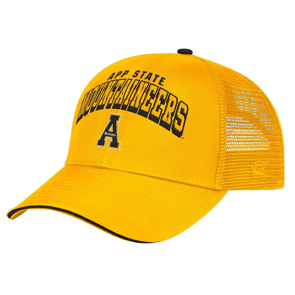 Men's Colosseum Gold Appalachian State Mountaineers Wyatt Adjustable Hat