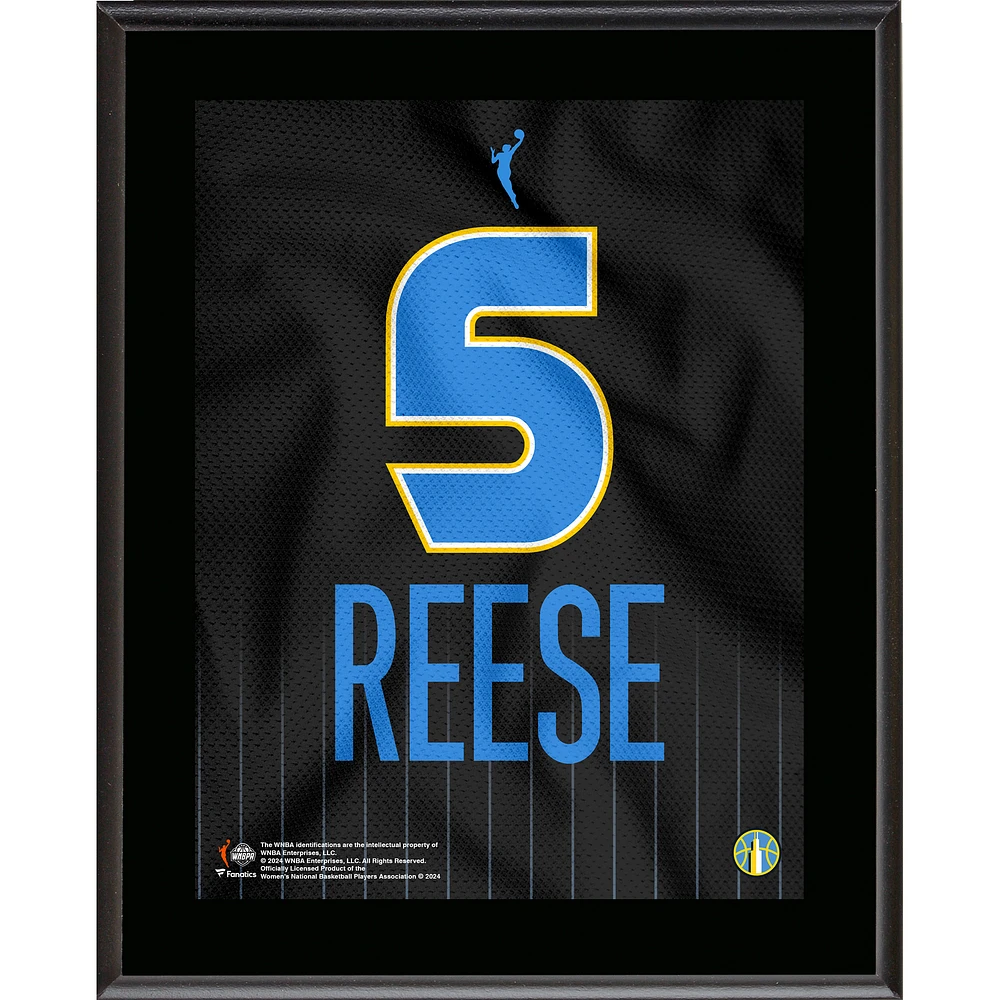 Angel Reese Chicago Sky 10.5" x 13" Jersey Number Sublimated Player Plaque